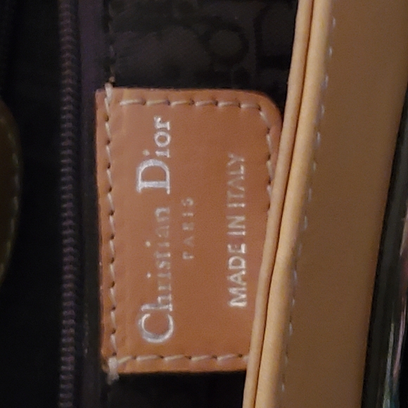🌺🌺SOLD🌺 Vintage Christian Dior Leather Handbag - Picture 5 of 8